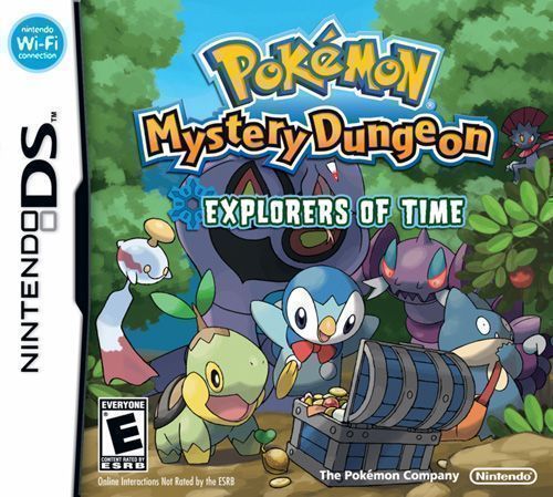 Pokemon Mystery Dungeon - Explorers Of Time (Micronauts) (USA) Game Cover
